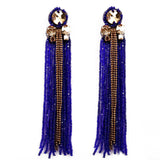 Sheen Tasseled Earrings