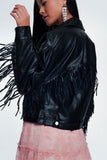 Fringed Biker Jacket