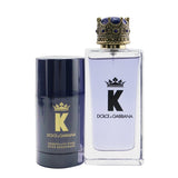 DOLCE & GABBANA - K Coffret: Eau De Toilette Spray 100ml/3.3oz + Deodorant Stick 75ml/2.6oz