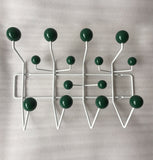 The Mid-Century Wall Coat Hanger - Green