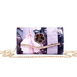 Blossomz Chained Clutch Crossbody