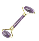 Amethyst Crystal Gold Facial Roller