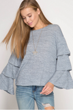 Bell Sleeve Sweater