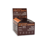 Mocca Shots Dutch Chocolate Caffeine Gummy12 Packs 12x2 Shots 200mg Caffeine/Pack