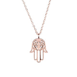 Cosmic Hamsa Necklace