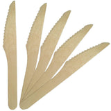 Wooden Disposable Knives ( 100 Count) - FREE US Shipping