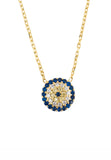 Evil Eye Necklace Gold