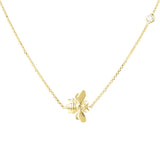 Queen Bee Necklace Gold