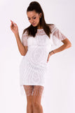 Short Dress White Lace