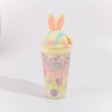 Sweets Rainbow Bunny Tumbler - Yellow