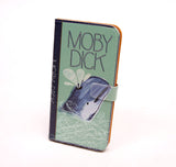 Moby Dick Book Phone Flip Case Wallet for iPhone and Samsung