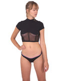 Drake Seamless Thong - Black