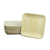 Palm Leaf Plates Square 8