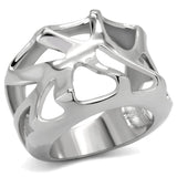 High Polished No Plating Stainless Steel Ring