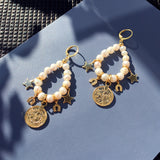 Lucky Charm Pearl Earrings