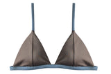 The Nina Bralet in Stardust and Smokey Blue