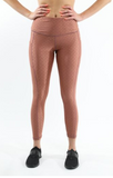 SALE! 50% OFF! Roma Activewear Leggings - Copper [MADE IN ITALY] - Size Small