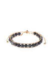 Hdb3069 - Natural Stone Beads Pull-Through Bracelet