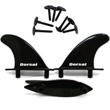 Dorsal Soft Top Surfboard Fin Set of 3 Thrusters